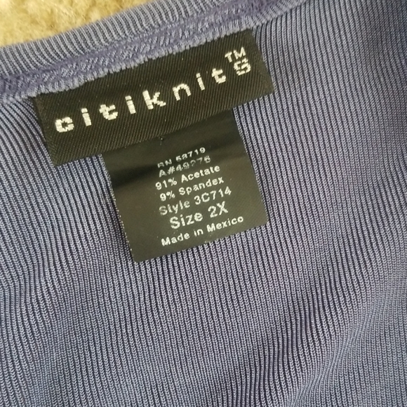 Citiknits Duster Size 2X - Picture 3 of 5